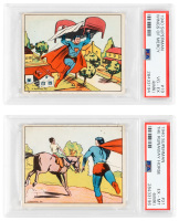 1940 SUPERMAN GUM INC CARD Nos. 19, 21 * Lot of 2 Cards
