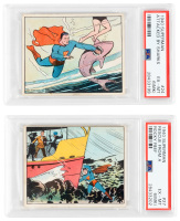 1940 SUPERMAN GUM INC CARD Nos. 24, 27 * Lot of 2 Cards