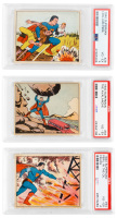 1940 SUPERMAN GUM INC CARD Nos. 26, 33, 34 * Lot of 3 Cards