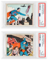 1940 SUPERMAN GUM INC CARD Nos. 32, 35 * Lot of 2 Cards