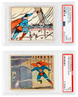1940 SUPERMAN GUM INC CARD Nos. 44, 45 * Lot of 2 Cards