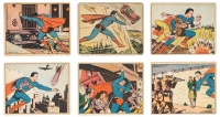 1940 SUPERMAN GUM INC CARD Nos. 15, 23, 26, 32, 35, 36 * Lot of 6 Raw Cards