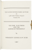 The Gauer Distinguished Lecture in Law and Public Policy, signed by R. Reagan & G.H.W. Bush - 5