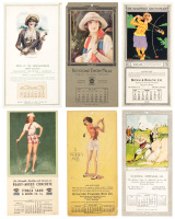 Twelve advertising golf calendars