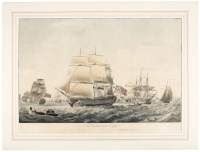 Three nautical prints related to Lord Horatio Nelson