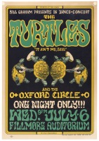 The Turtles - Oxford Circle. Fillmore Auditorium July 6, 1966