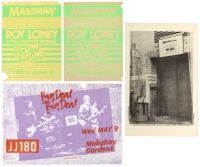 Four posters for shows at Mabuhay Gardens
