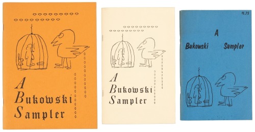 A Bukowski Sampler - three editions