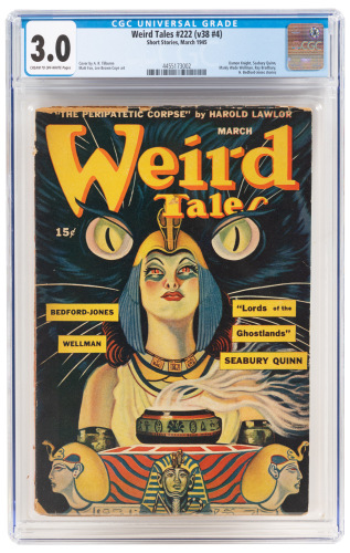 WEIRD TALES No. 222 (Vol. 38, No. 4) Mar 1945