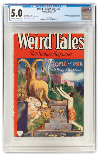 WEIRD TALES No. 66 (Vol. 13, No. 2) Mar 1929