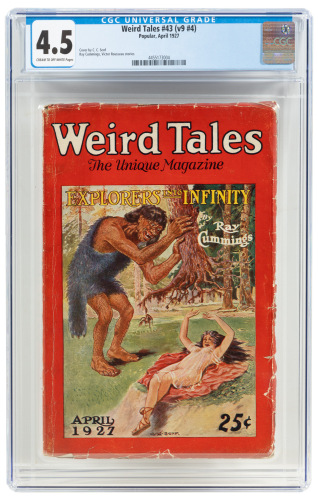 WEIRD TALES No. 43 (Vol. 9, No. 4) Apr 1927