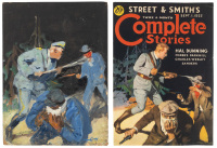COMPLETE STORIES Preliminary Cover Sketch in Oils by Gayle Hoskins