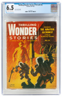 THRILLING WONDER STORIES No. 110 (Vol. 44, No. 2) Fall 1954 * Schomburg Art