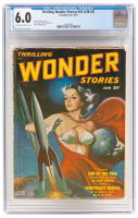 THRILLING WONDER STORIES No. 92 (Vol. 38 No. 2) June 1951 * Schomburg Art