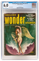 THRILLING WONDER STORIES No. 104 (Vol. 42 No. 2) June 1953 * Schomburg Art