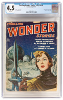 THRILLING WONDER STORIES No. 93 (Vol. 38 No. 3) Aug 1951 * Schomburg Art