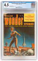 THRILLING WONDER STORIES No. 99 (Vol. 40 No. 3) Aug 1952 * Schomburg Art