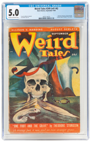 WEIRD TALES No. 249 (Vol. 41, No. 6) Sep 1949