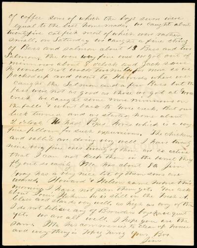 Large archive of letters from the McGrain and Weller families of Kentucky, Missouri and Texas