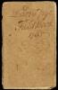 Manuscript field notes of a survey of the disputed boundary between New Jersey and New York, begun in 1765 - 2