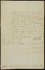 Manuscript Document signed by Lord North, appointing a Tidesman at Air