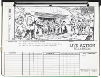 Paul Huston's Return of the Jedi storyboard folder