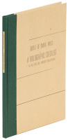 Bottle of Smoke Press: A Bibliographic Checklist of the First One Hundred Publications [with] nine broadsides from the press