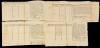 Lot of 6 vouchers (4 partially printed, 2 manuscript) for the requisition of supplies for Continental Army troops. - 4