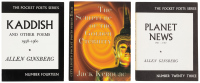 Three Pocket Poets books signed by Lawrence Ferlinghetti