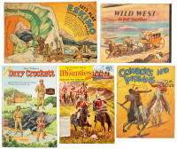 Nine cut-out books
