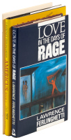 Three signed books by Lawrence Ferlinghetti