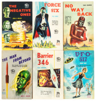 Six science fiction volumes by R.L. Fanthorpe
