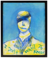 "I Don't Want to Know" - original oil painting