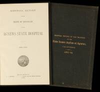 Biennial Report of the Trustees of the State Insane Asylum at Agnews, Santa Clara County, California