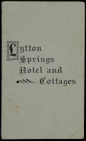 Lytton Springs Hotel and Cottages