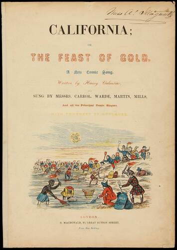 California; or, The Feast of Gold