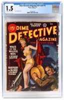 DIME DETECTIVE MAGAZINE No. 217 (Vol. 55, No. 1) Aug 1947