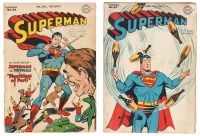 SUPERMAN Nos. 44, 47 * Lot of 2 Comics