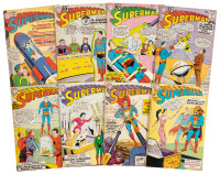 SUPERMAN Nos. 146, 147, 149, 157, 158, 159, 161, 165 * Lot of 8 Comics