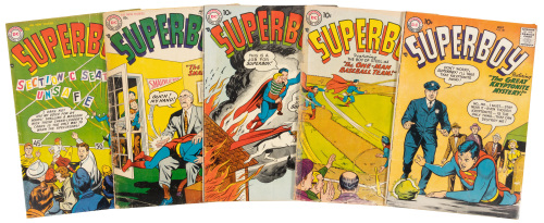 SUPERBOY Nos. 54, 55, 56, 57, 58 * Lot of 5 Comics