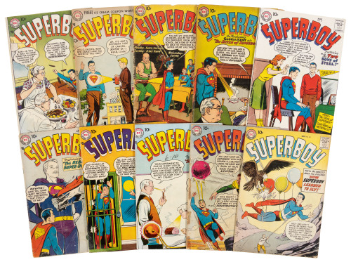 SUPERBOY Nos. 59, 60, 61, 62, 63, 64, 65, 66, 67, 69 * Lot of 10 Comics