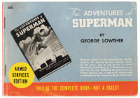 The Adventures of Superman * Novel by George Lowther * Armed Forces Edition No. 656