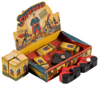 SUPERMAN ACME CINE-VUE Film Viewer Store Display with Additional Film & Viewers * Small Display