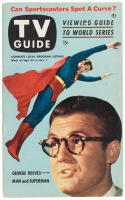 1953 SUPERMAN TV GUIDE * George Reeves Superman Cover