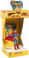SUPERMAN Super-Heroes String Puppets * Marionette Store Display