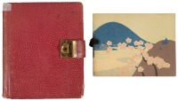Manuscript diary kept during an ocean voyage from California to Hawaii and the Far East, as far as Ceylon, when the diary portion ends