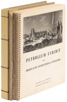 Three "Exposition Books" with original photographs on the Petroleum Exhibit at the 1939 Golden Gate International Exposition on Treasure Island in San Francisco