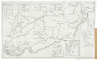 Central California Mileage Maps and Guide Through Cities