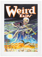 WEIRD TALES No. 241 (May 1948) Matt Fox Cover Recreation Painted by Cyril Jordan