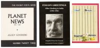 Three books by and about Allen Ginsberg